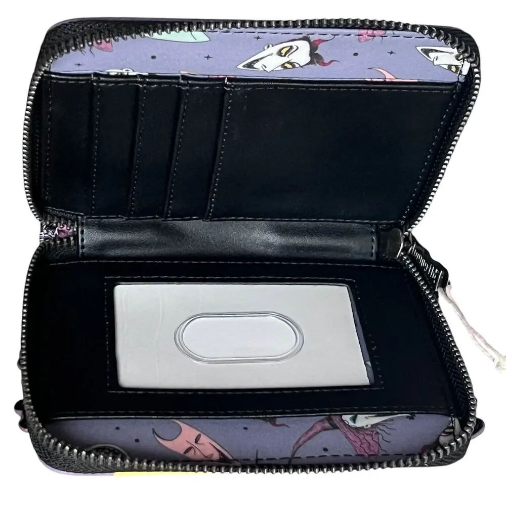 Loungefly Wallet The Nightmare Before Christmas Halloween Zip Glow in Dark Disne